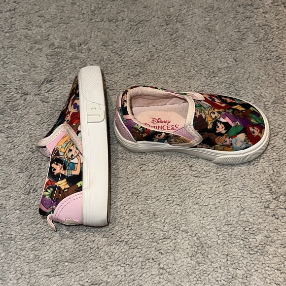 Ground UP Disney Princess Slip on Sneakers Toddler Girls size 6 - Picture 9 of 12